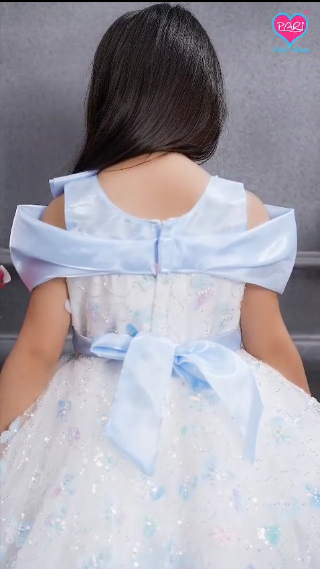 Light Blue Floral Skirt 6